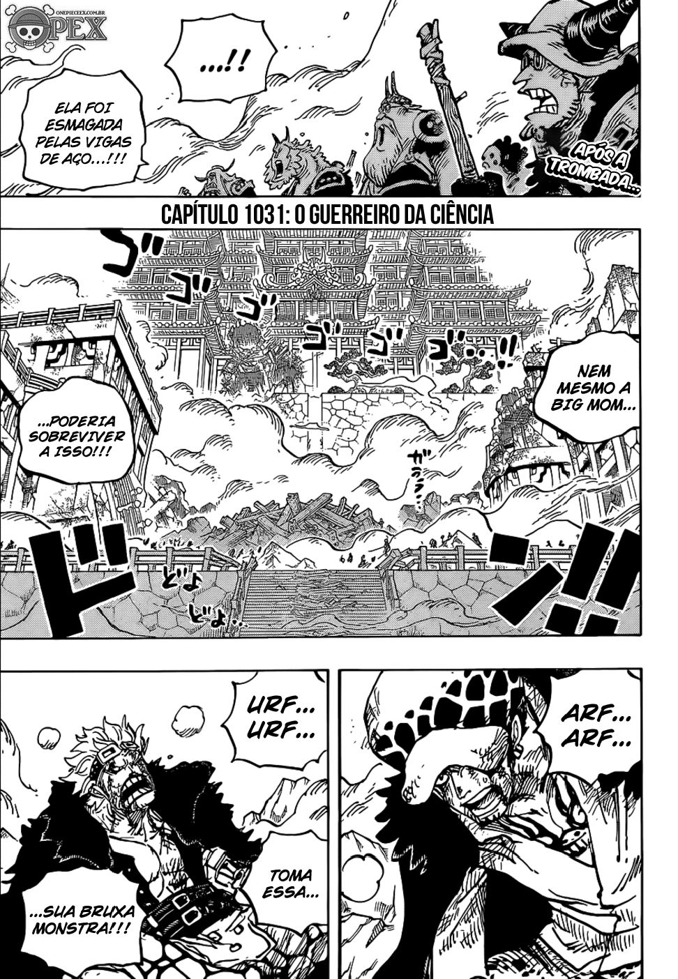 One Piece capítulo 1031 página 3