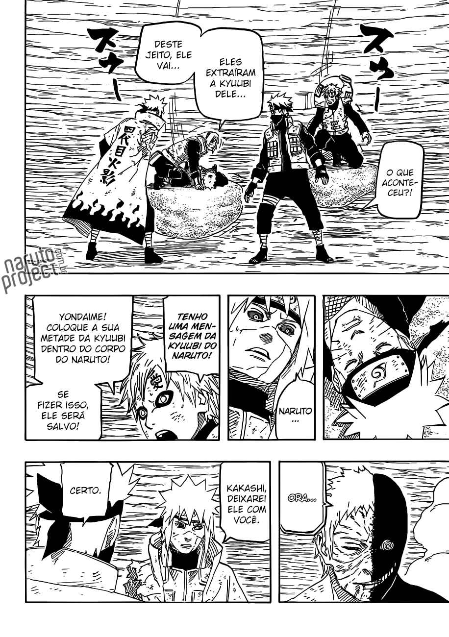 Naruto capítulo 664 página 11