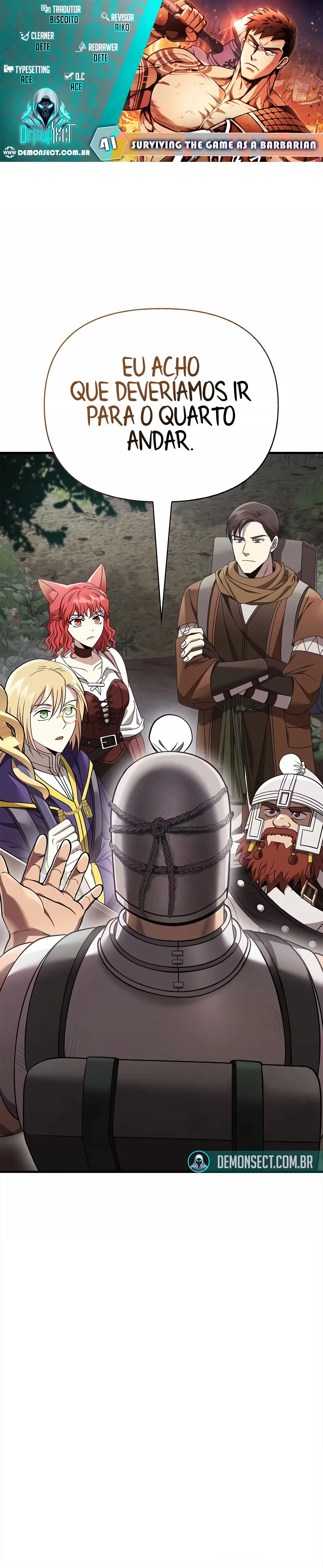 Sobrevivendo no Jogo Como um Bárbaro capítulo 41 página 1