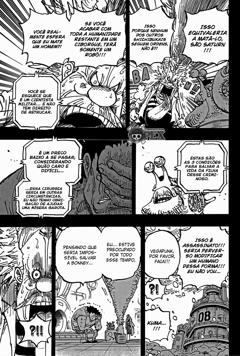 One Piece capítulo 1100 página 5