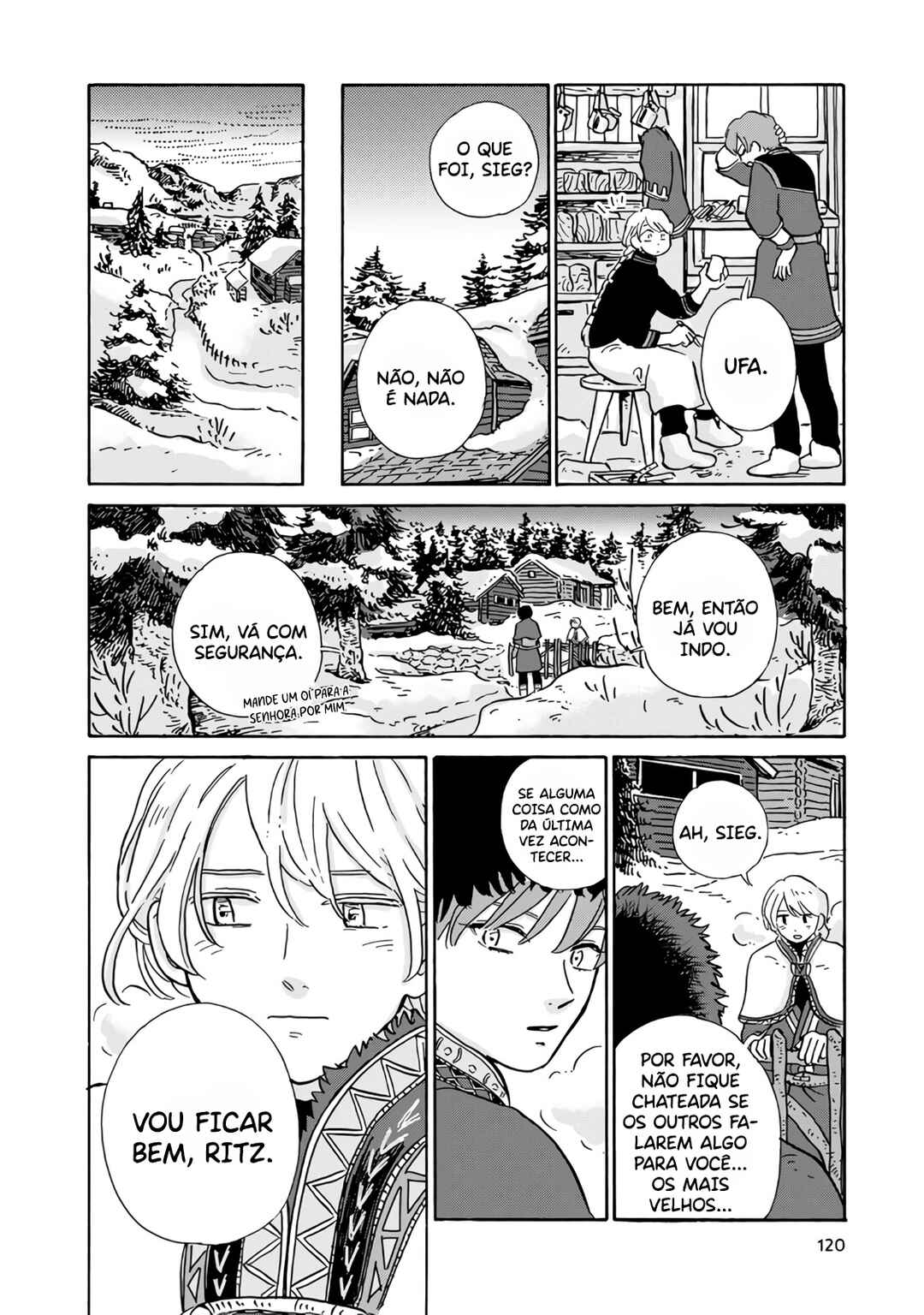 Hokuo Kizoku to Moukinzuma no Yukiguni Karigurashi capítulo 8 página 7