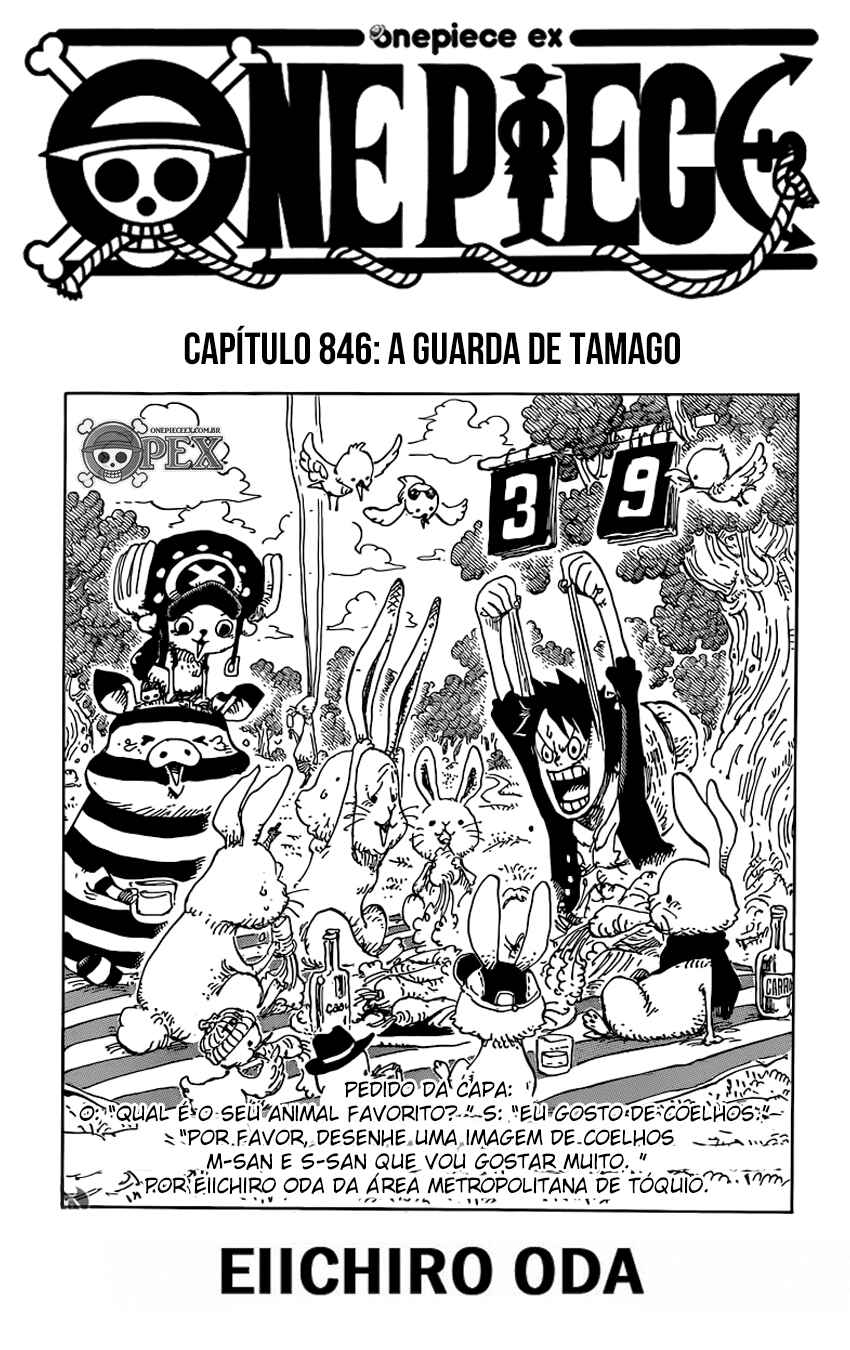 One Piece capítulo 846 página 1
