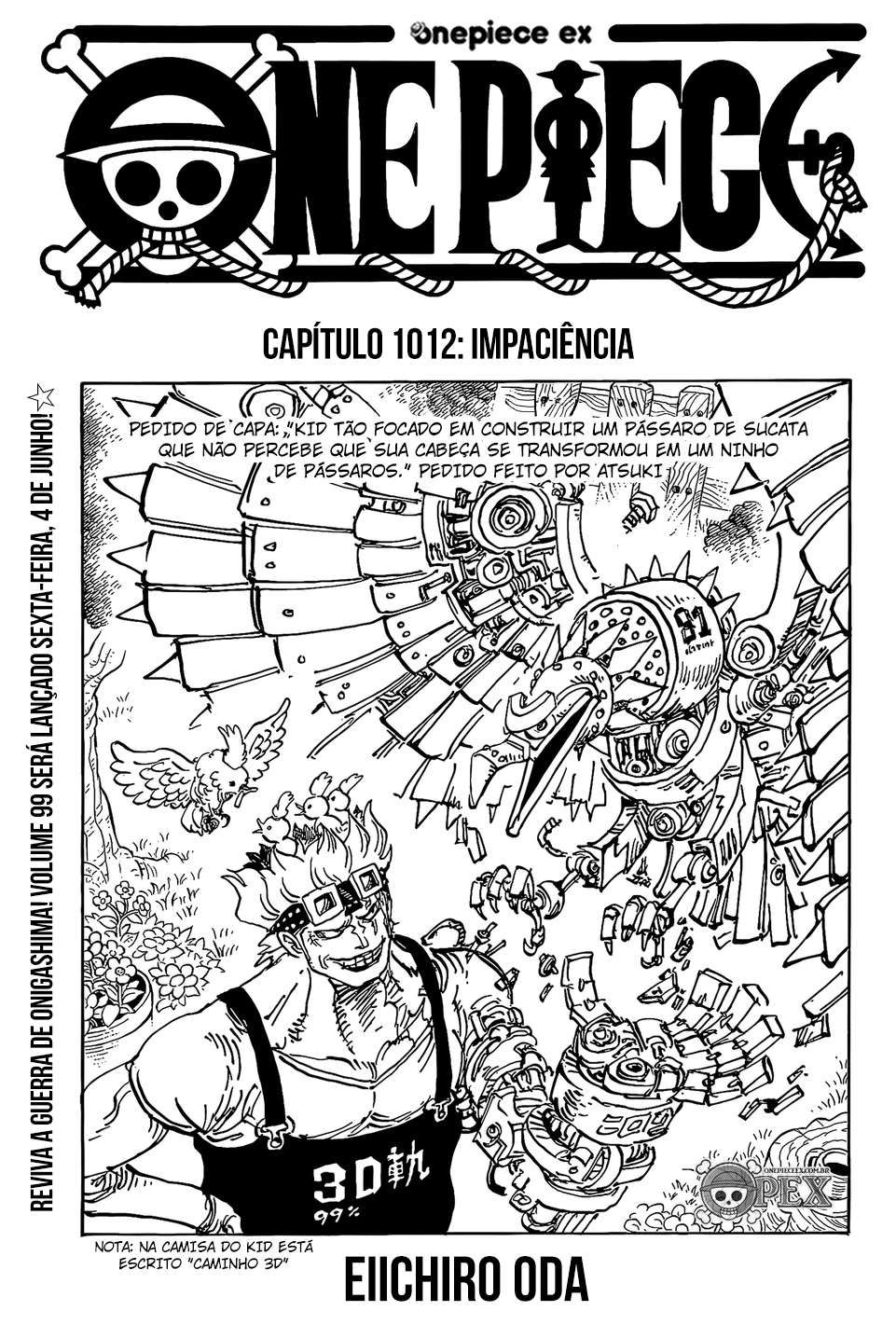 One Piece capítulo 1012 página 1
