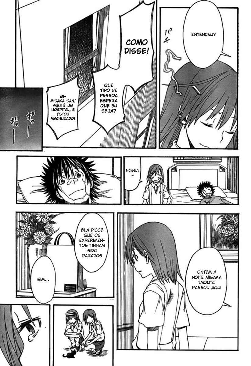 Toaru Majutsu no Index Gaiden: Toaru Kagaku no Railgun capítulo 39 página 6