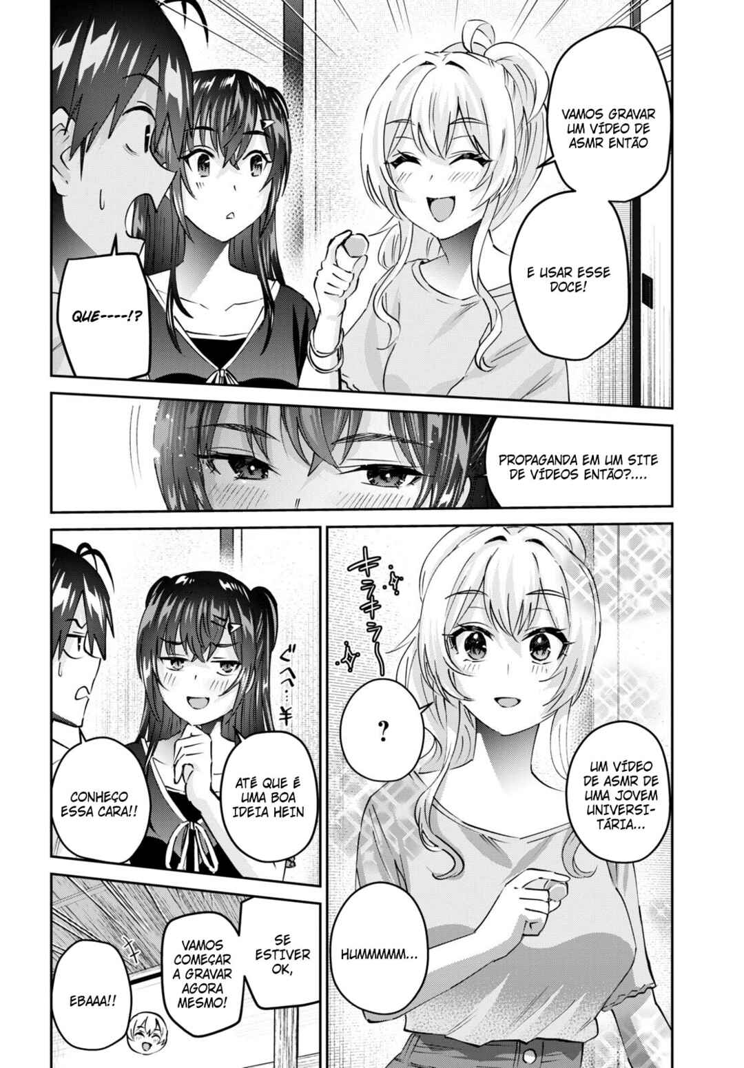 Hajimete no Gal capítulo 155 página 5
