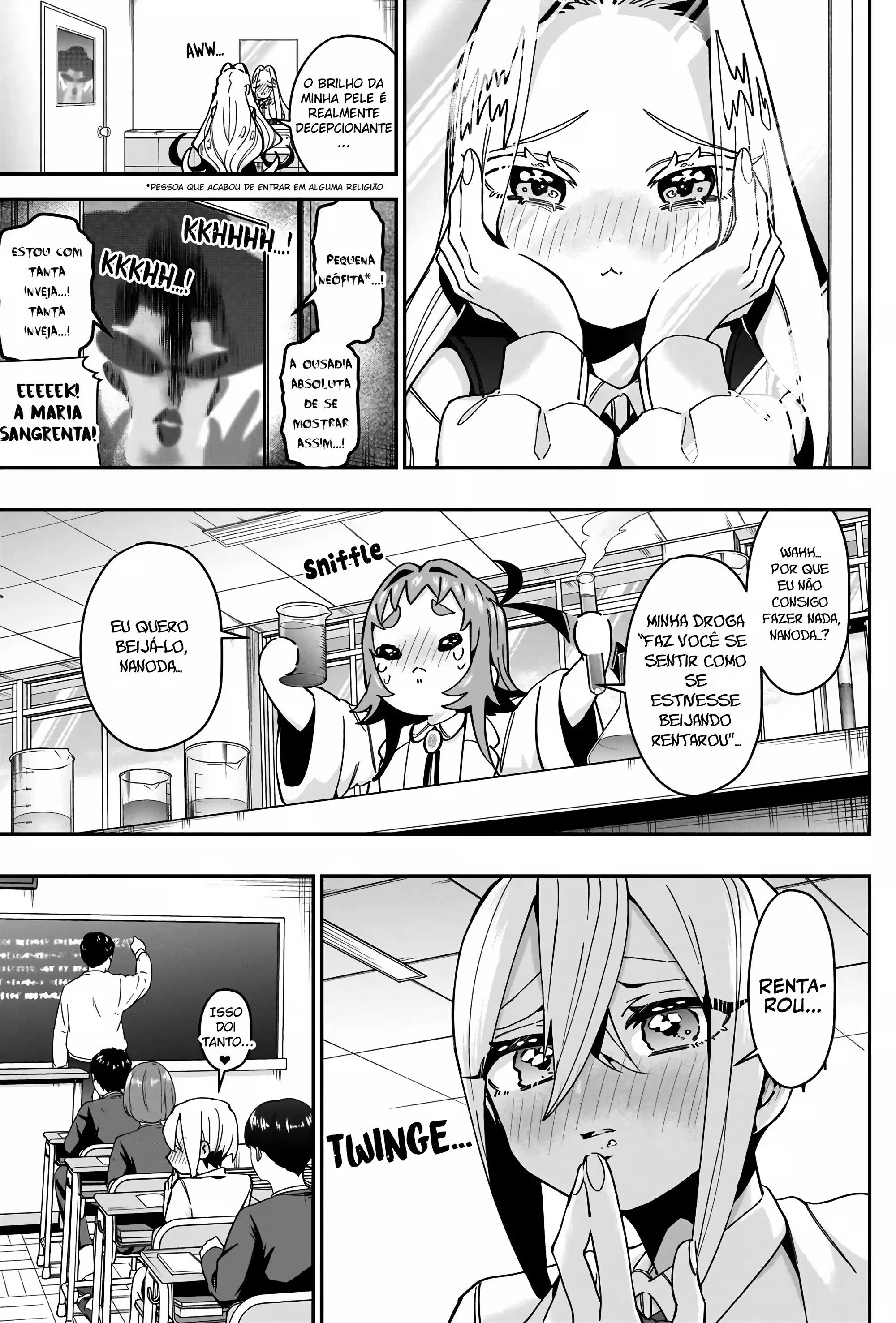 Kimi no Koto ga dai dai dai dai dai suki na 100-nin no Kanojo capítulo 54 página 9