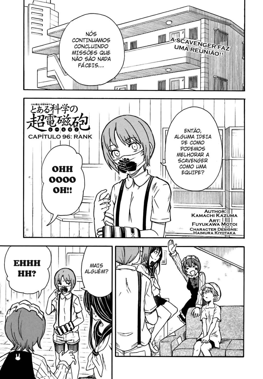Toaru Majutsu no Index Gaiden: Toaru Kagaku no Railgun capítulo 96 página 1