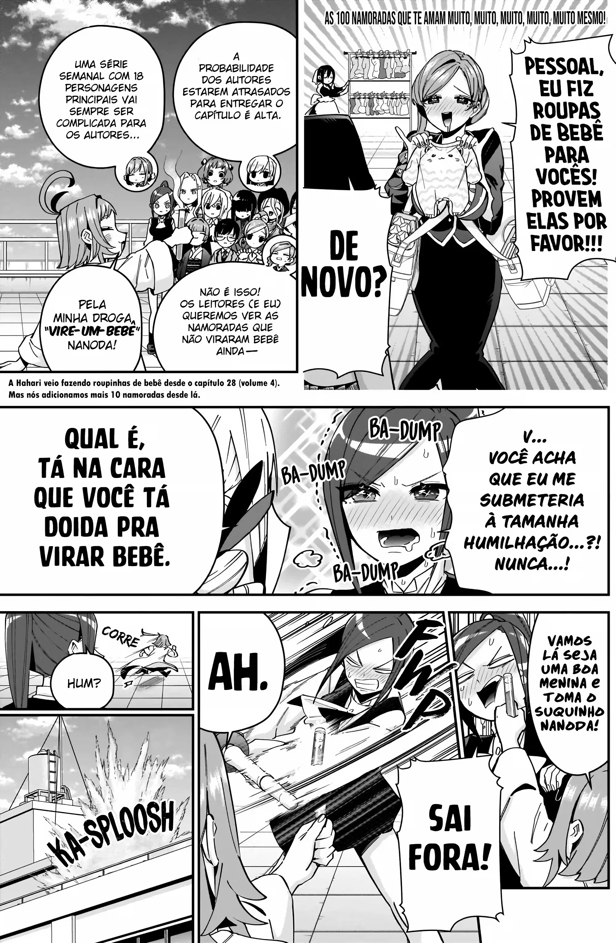 Kimi no Koto ga dai dai dai dai dai suki na 100-nin no Kanojo capítulo 84 página 2