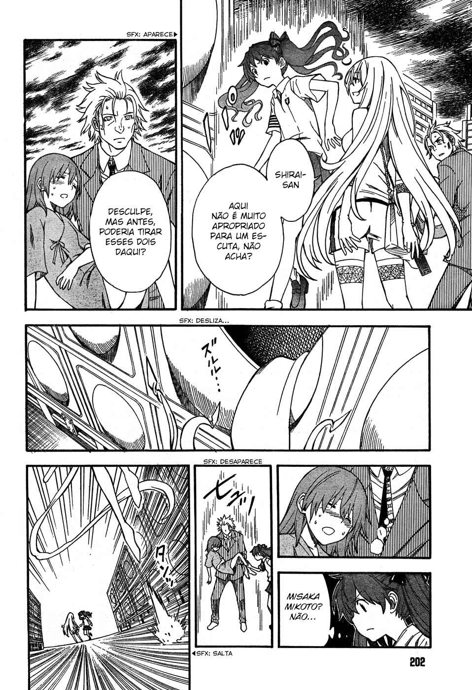 Toaru Majutsu no Index Gaiden: Toaru Kagaku no Railgun capítulo 63 página 4