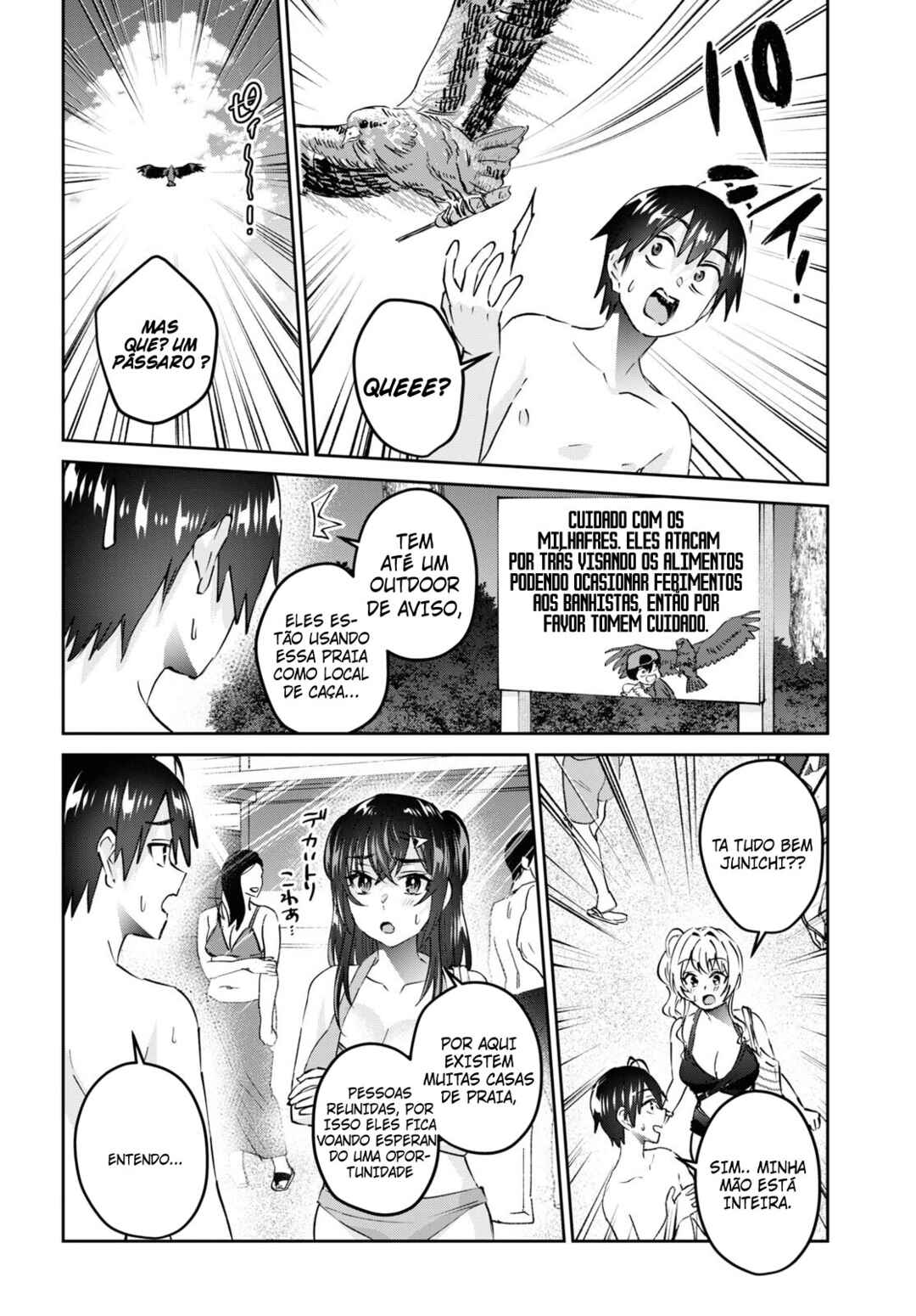 Hajimete no Gal capítulo 158 página 9