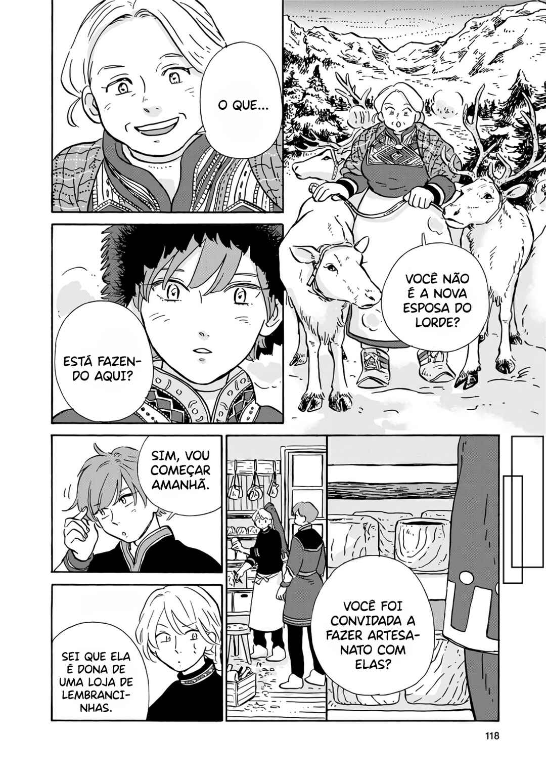 Hokuo Kizoku to Moukinzuma no Yukiguni Karigurashi capítulo 8 página 5