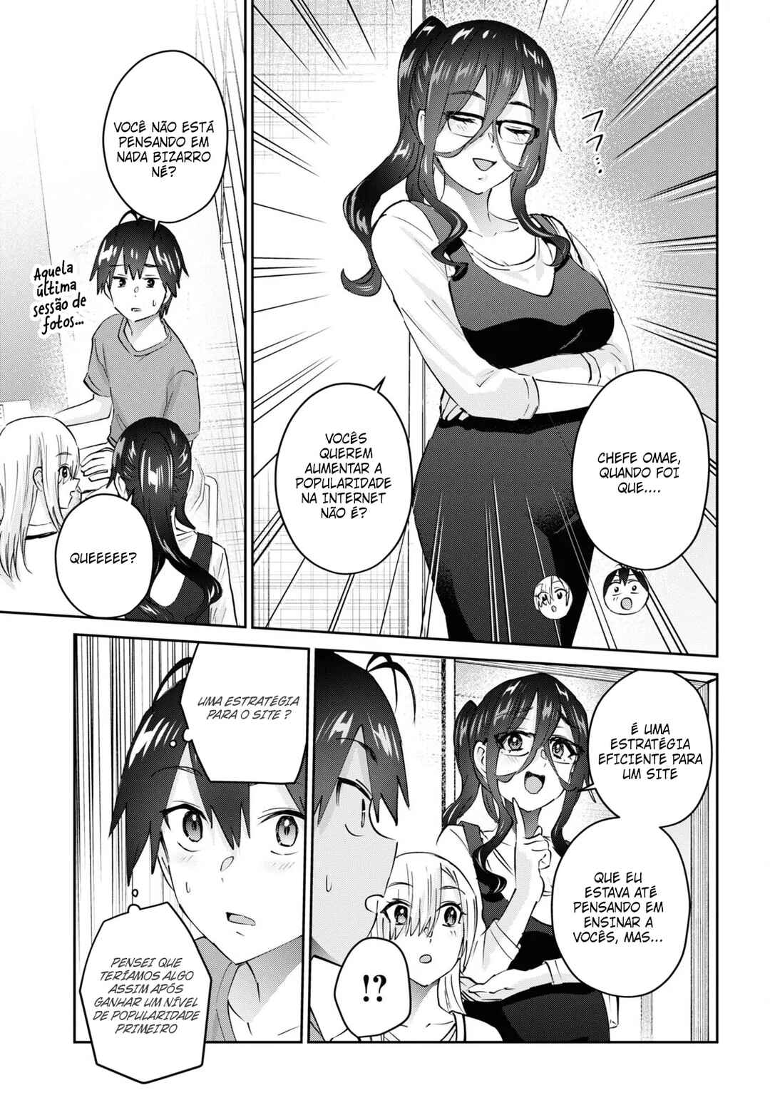 Hajimete no Gal capítulo 173 página 8