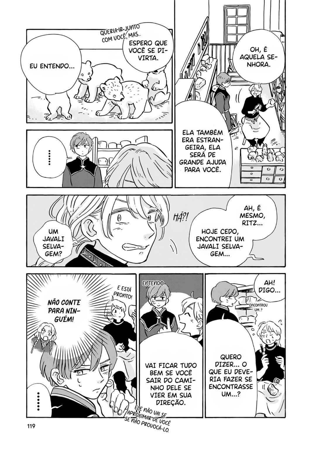 Hokuo Kizoku to Moukinzuma no Yukiguni Karigurashi capítulo 8 página 6