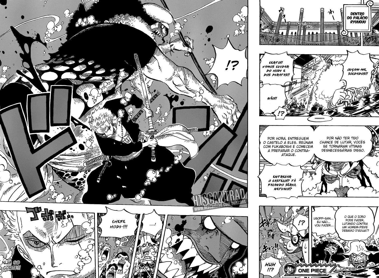 One Piece capítulo 618 página 17
