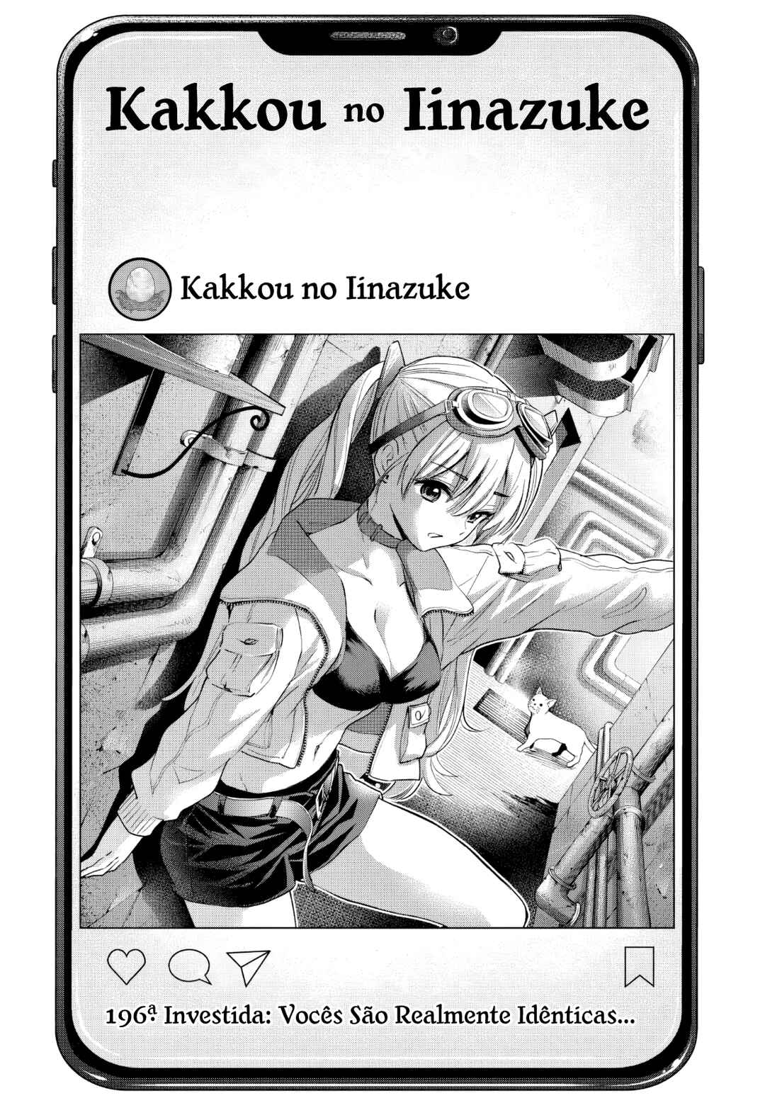 Kakkou no Iinazuke capítulo 196 página 2
