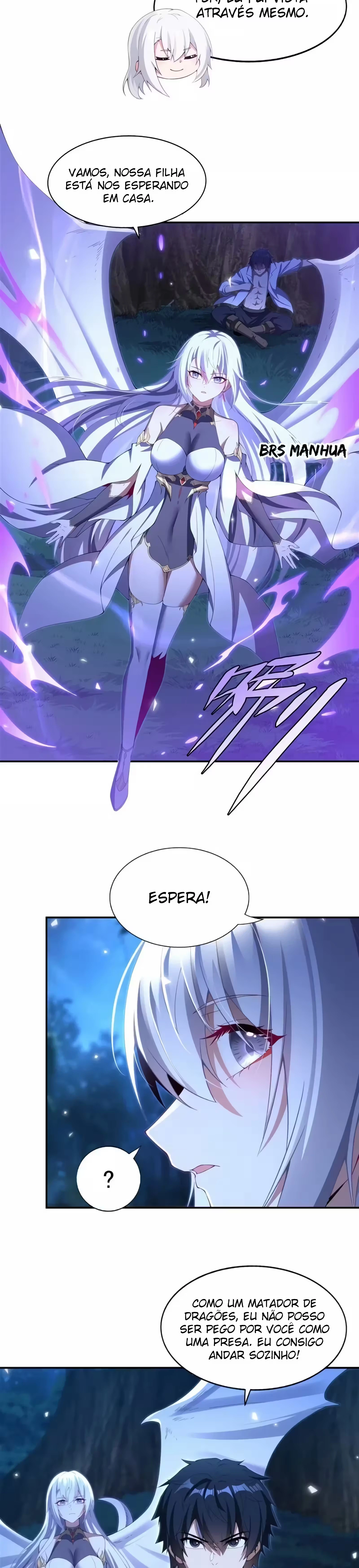 Shut Up, Evil Dragon! I don’t want to raise a child with you anymore capítulo 4 página 3