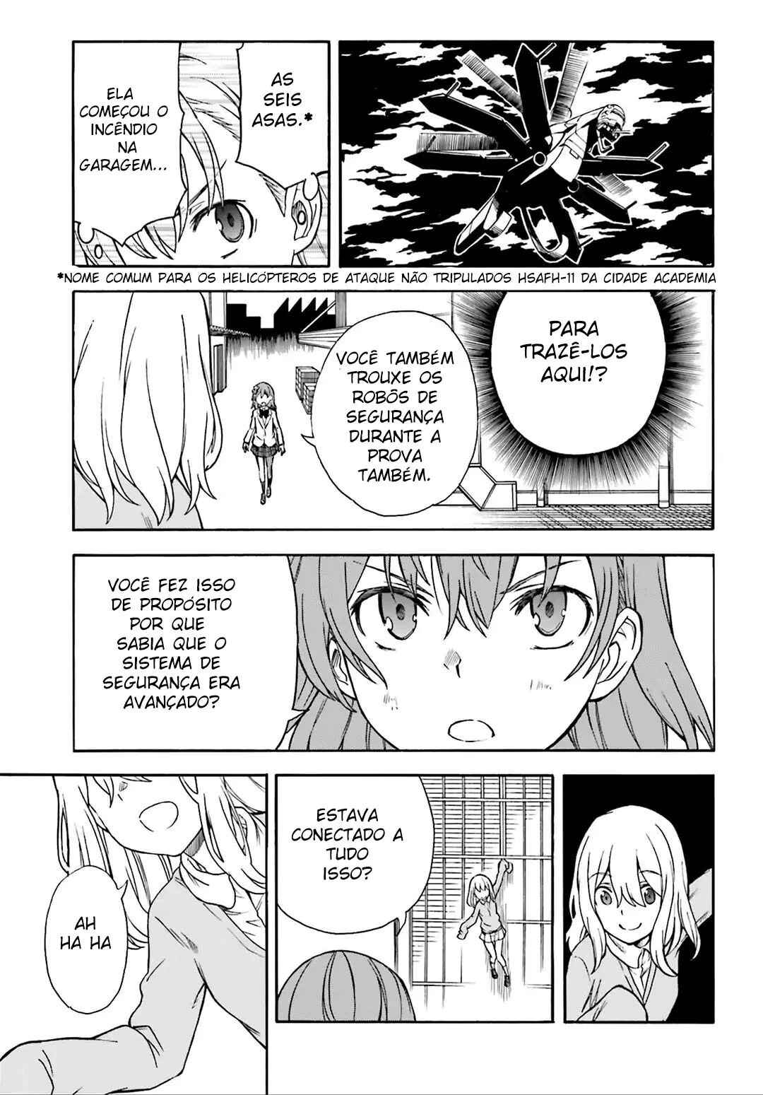 Toaru Majutsu no Index Gaiden: Toaru Kagaku no Railgun capítulo 110 página 10