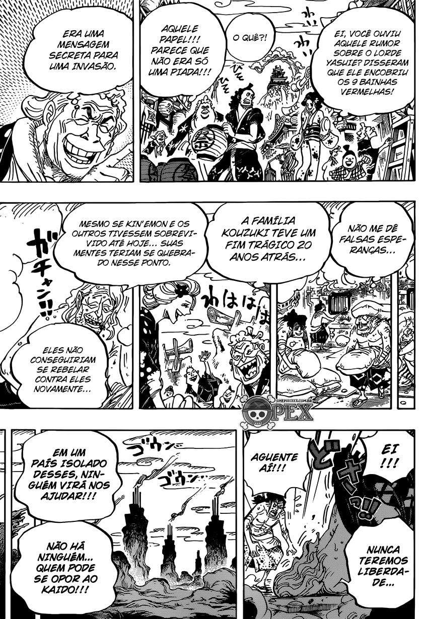 One Piece capítulo 955 página 13