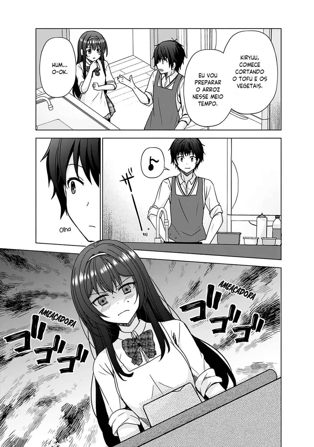 Iinazuke ga Dekita to Omottara, Sono Iinazuke ga Gakkou de Yuumei na “Akuyaku Reijou” Dattan dakedo, Dou Sureba Ii? capítulo 3 página 10