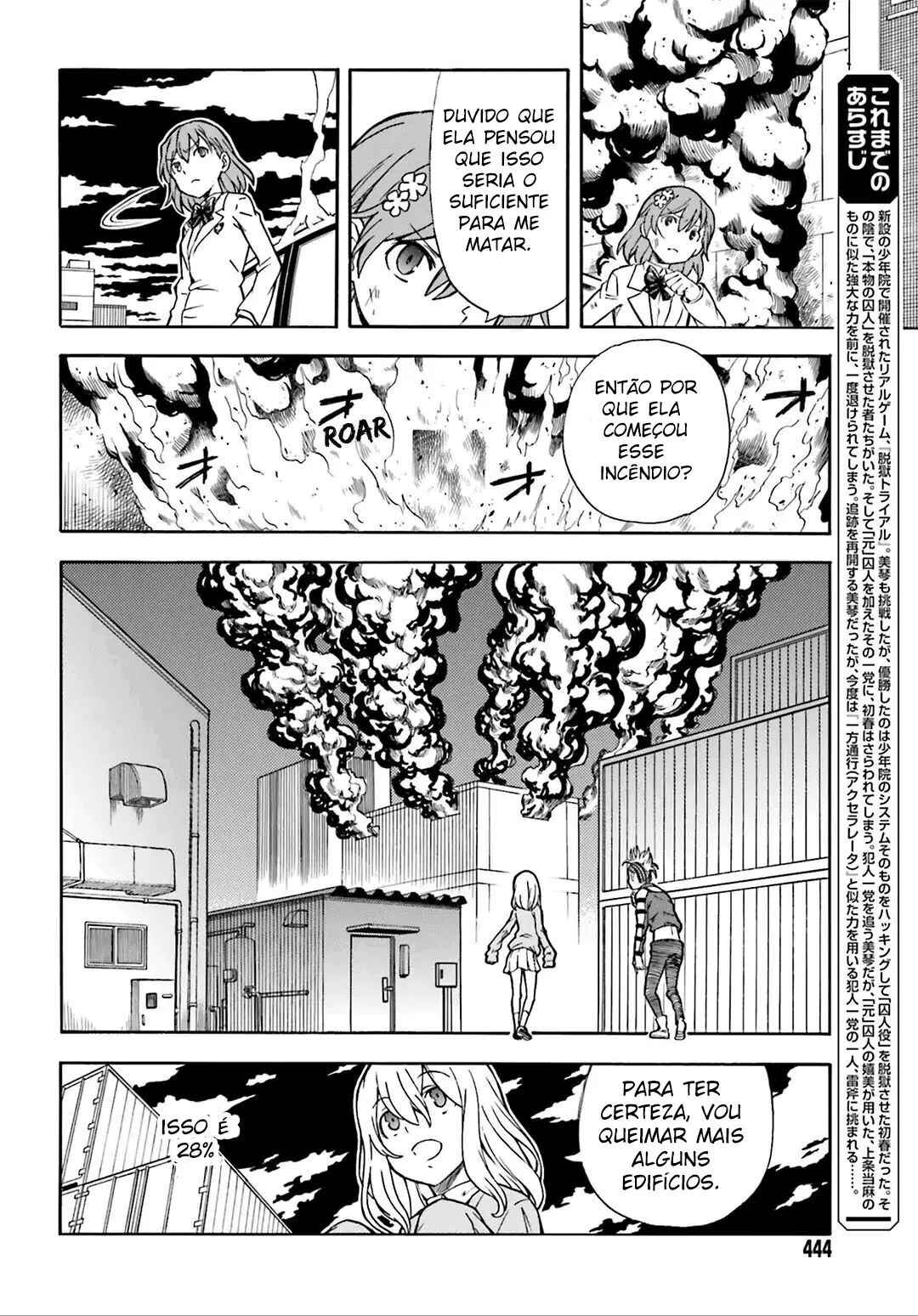 Toaru Majutsu no Index Gaiden: Toaru Kagaku no Railgun capítulo 110 página 2