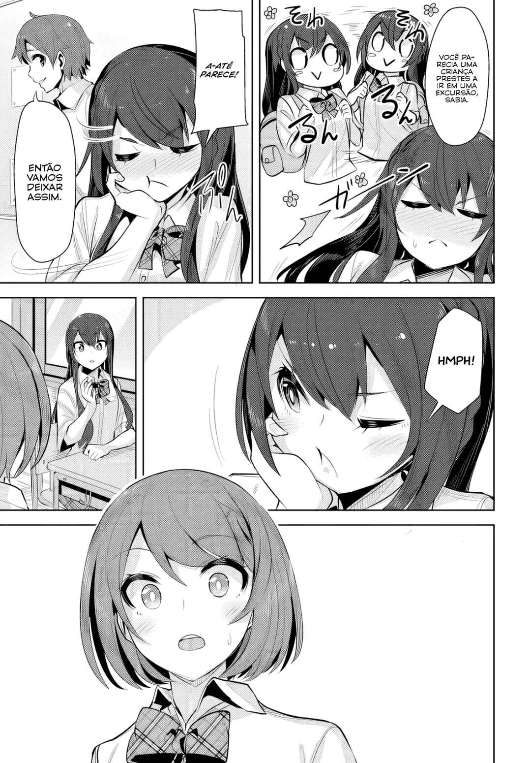 Tenkousaki no Seiso Karen na Bishoujo ga, Mukashi Danshi to Omotte Issho ni Asonda Osananajimi datta Ken capítulo 18 página 8