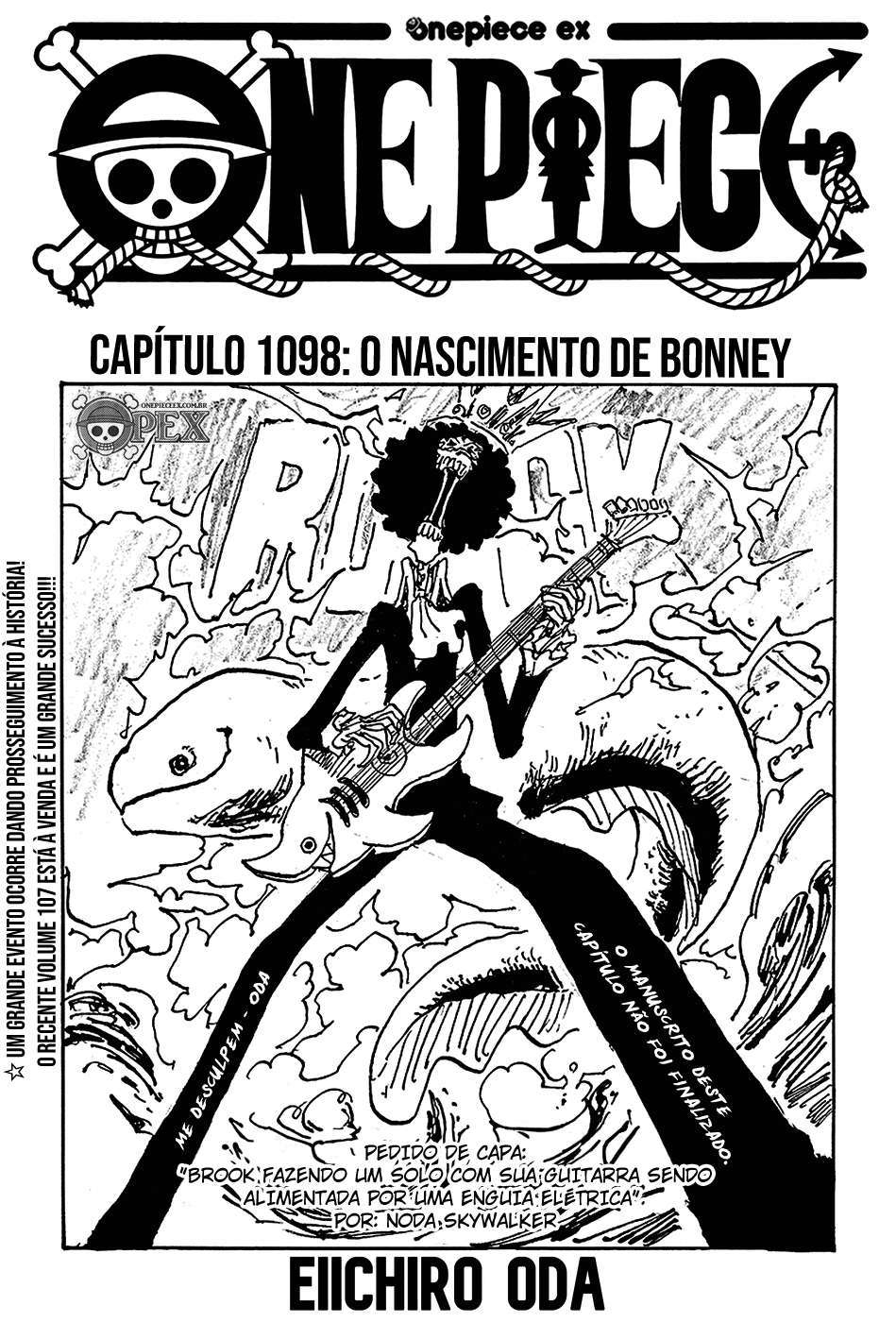 One Piece capítulo 1098 página 1