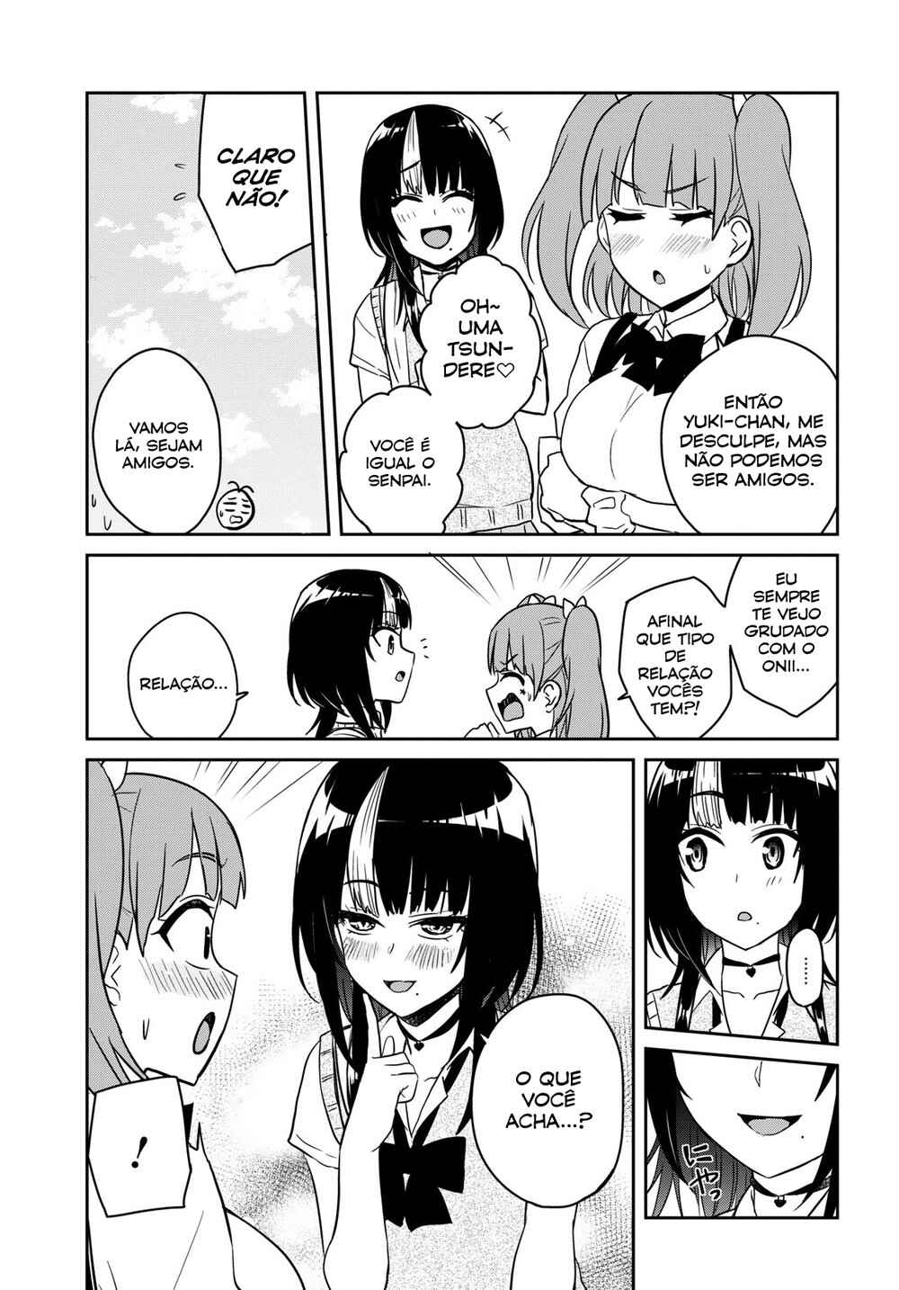 Hajimete no Gal capítulo 65 página 7