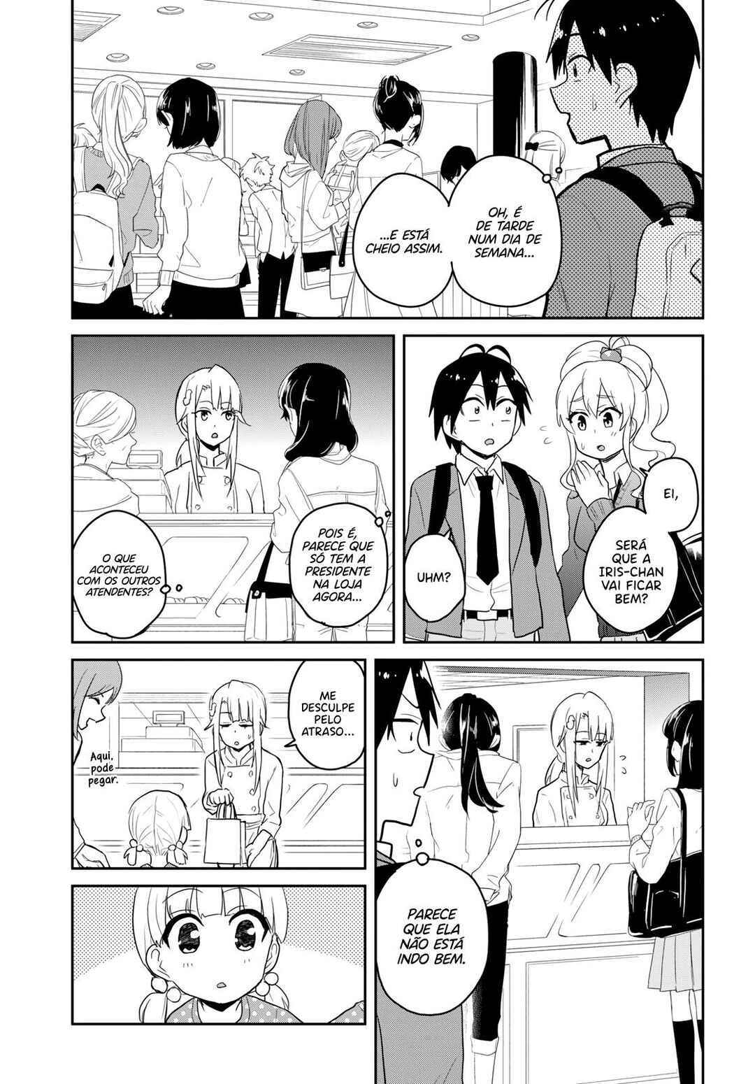Hajimete no Gal capítulo 82 página 8