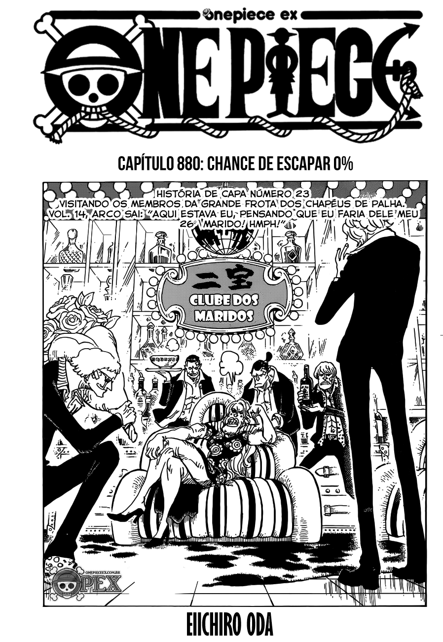 One Piece capítulo 880.0 página 1