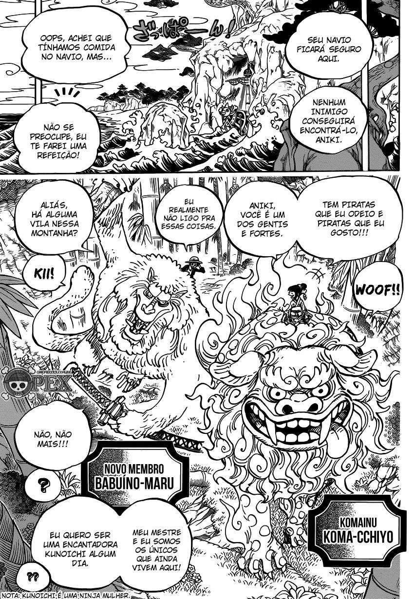 One Piece capítulo 911 página 13