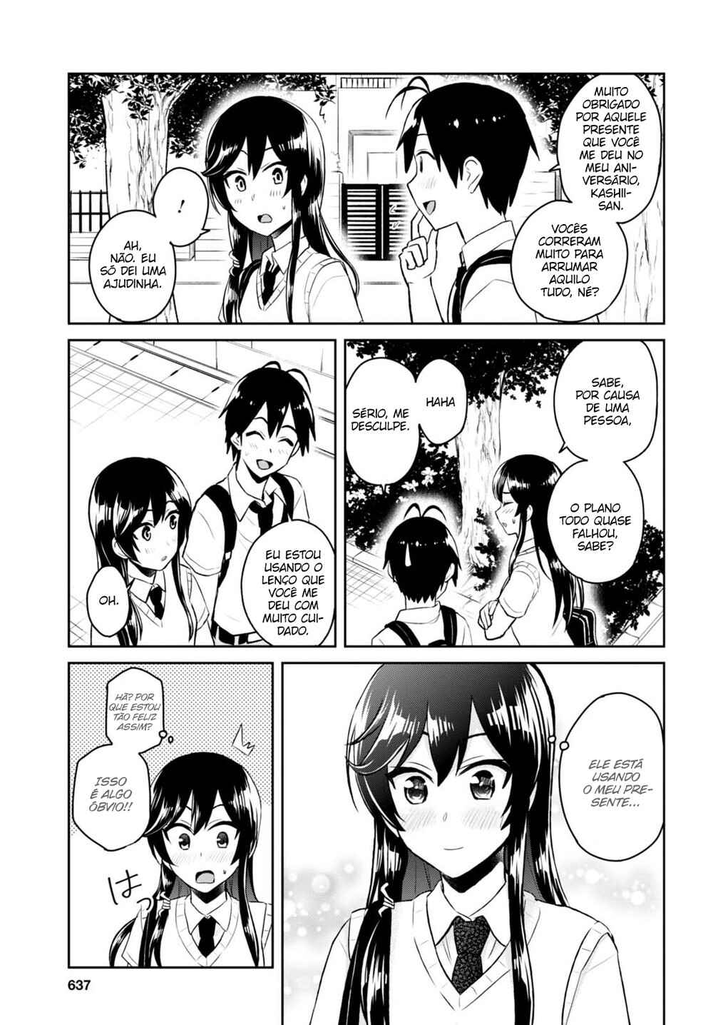 Hajimete no Gal capítulo 53 página 11