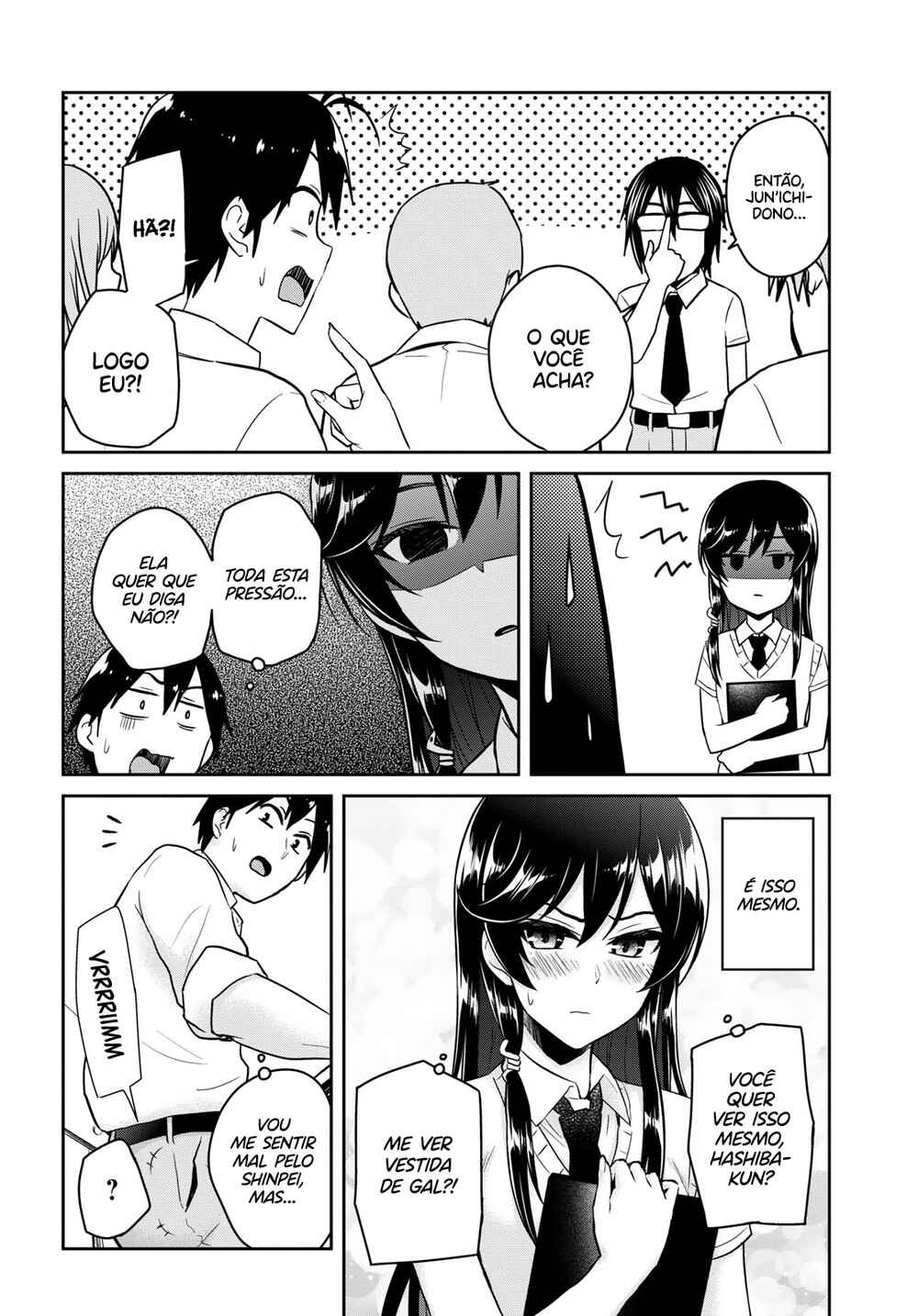 Hajimete no Gal capítulo 66 página 12