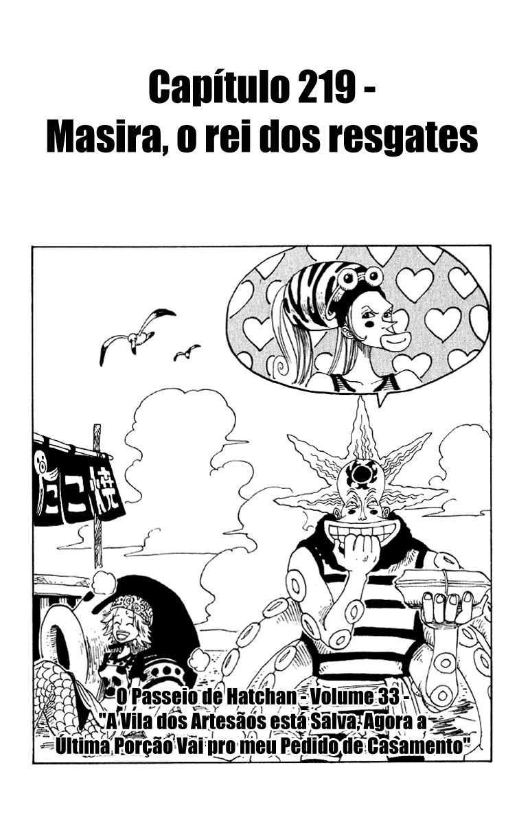 One Piece capítulo 219 página 1