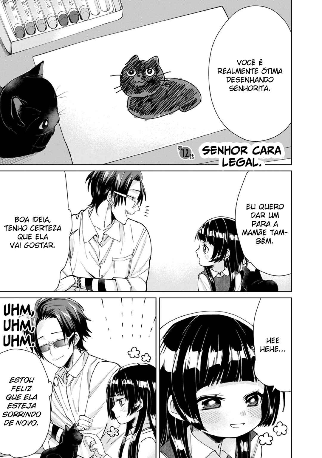 Kumichou Musume to Sewa-gakari capítulo 12 página 2
