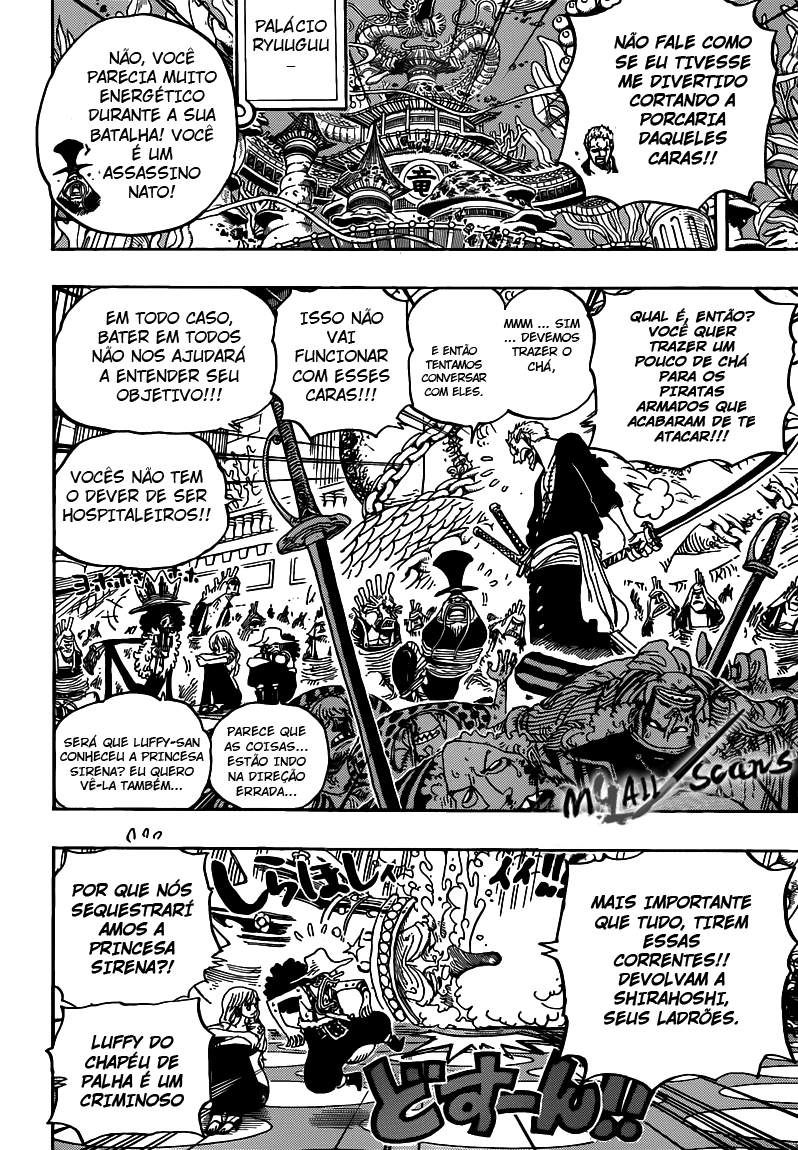 One Piece capítulo 616 página 8