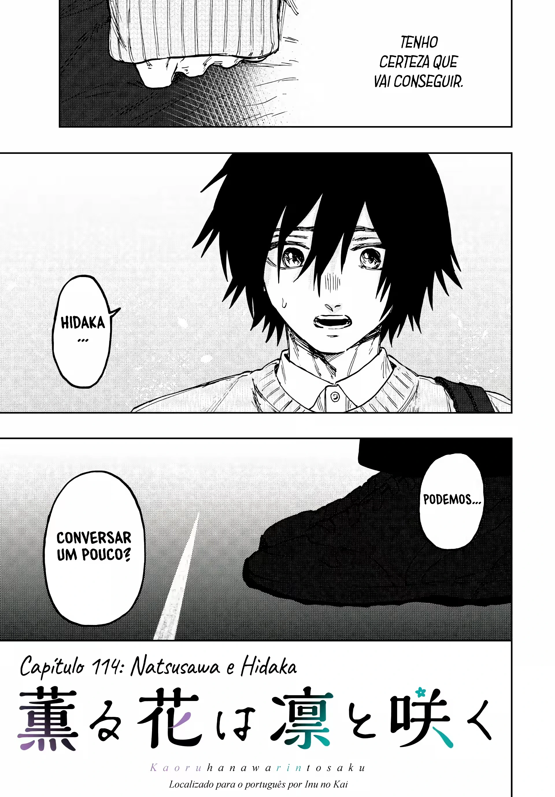 Kaoru Hana Wa Rin To Saku capítulo 114 página 6