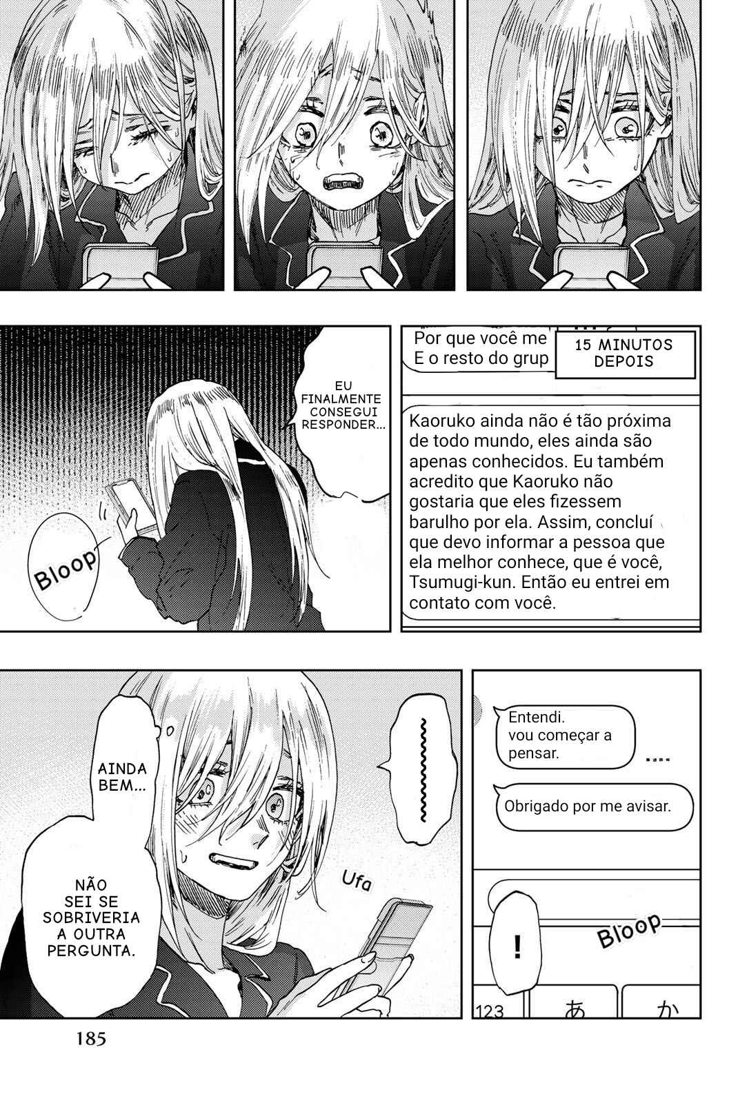Kaoru Hana Wa Rin To Saku capítulo 27.5 página 5