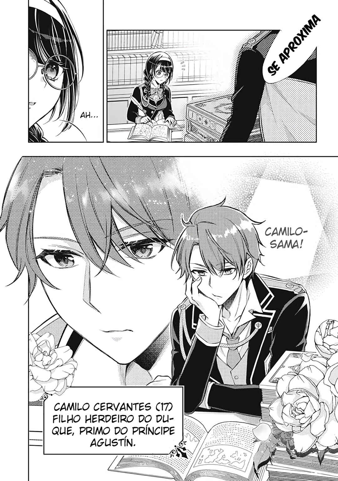 Dantoudai ni Kieta Densetsu no Akujo, Nidome no Jinsei de wa Gariben Jimi Megane ni Natte Heion wo Nozomu capítulo 1.2 página 7