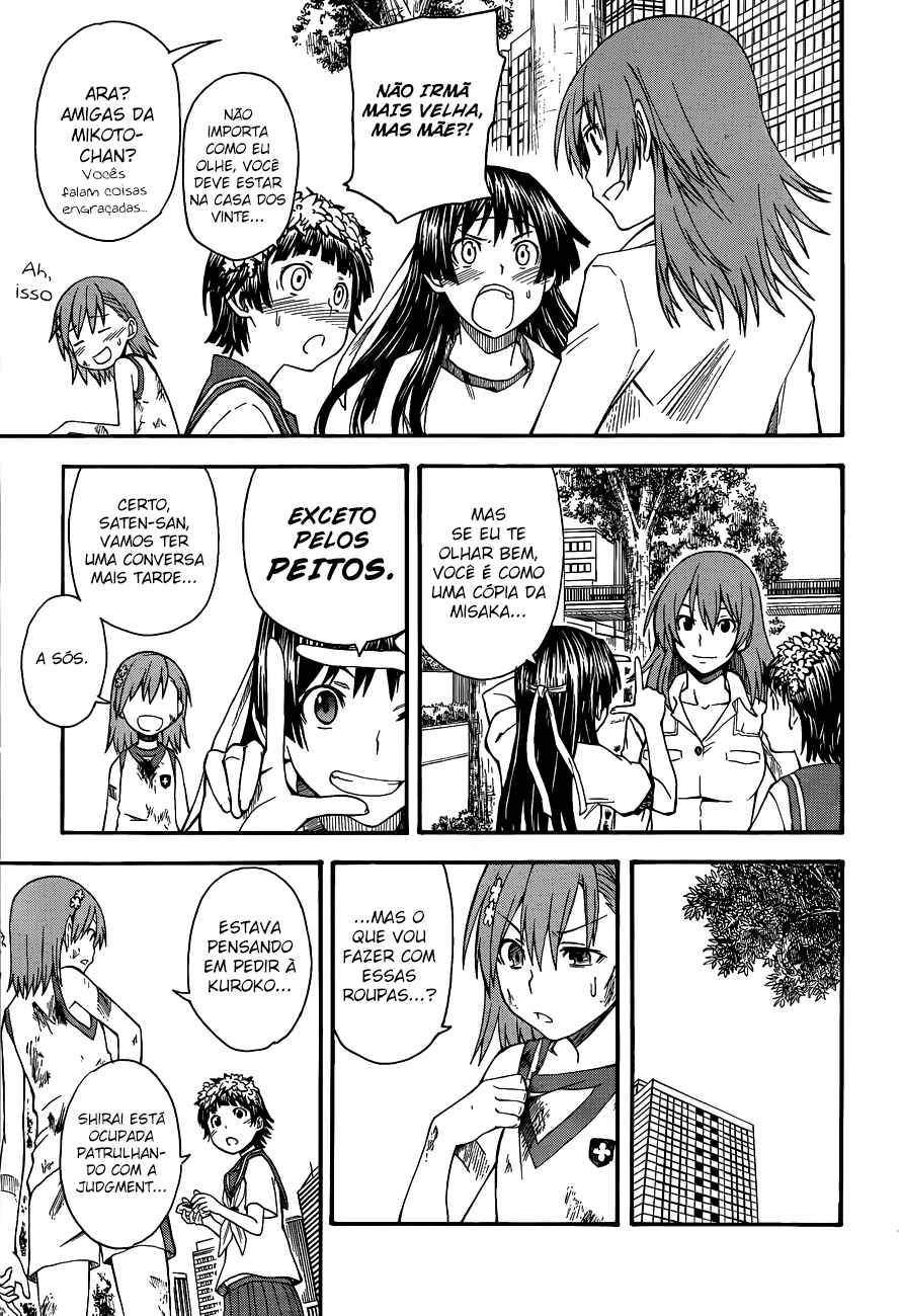 Toaru Majutsu no Index Gaiden: Toaru Kagaku no Railgun capítulo 44.1 página 17