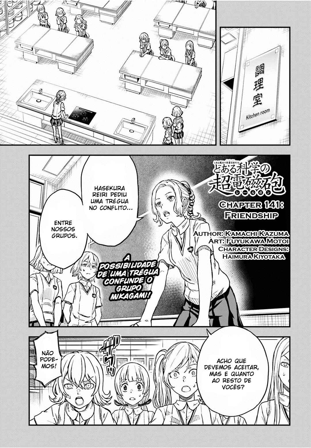 Toaru Majutsu no Index Gaiden: Toaru Kagaku no Railgun capítulo 141 página 2