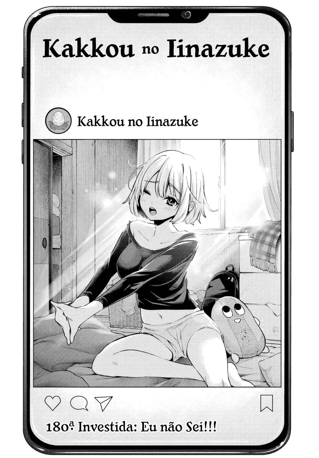 Kakkou no Iinazuke capítulo 180 página 2