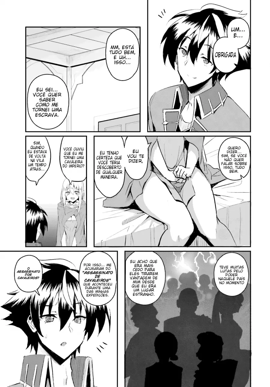My childhood friend who I used to train swordsmanship with became a slave, so I, as an S-Rank adventurer decided to buy her and protect her. capítulo 1 página 16