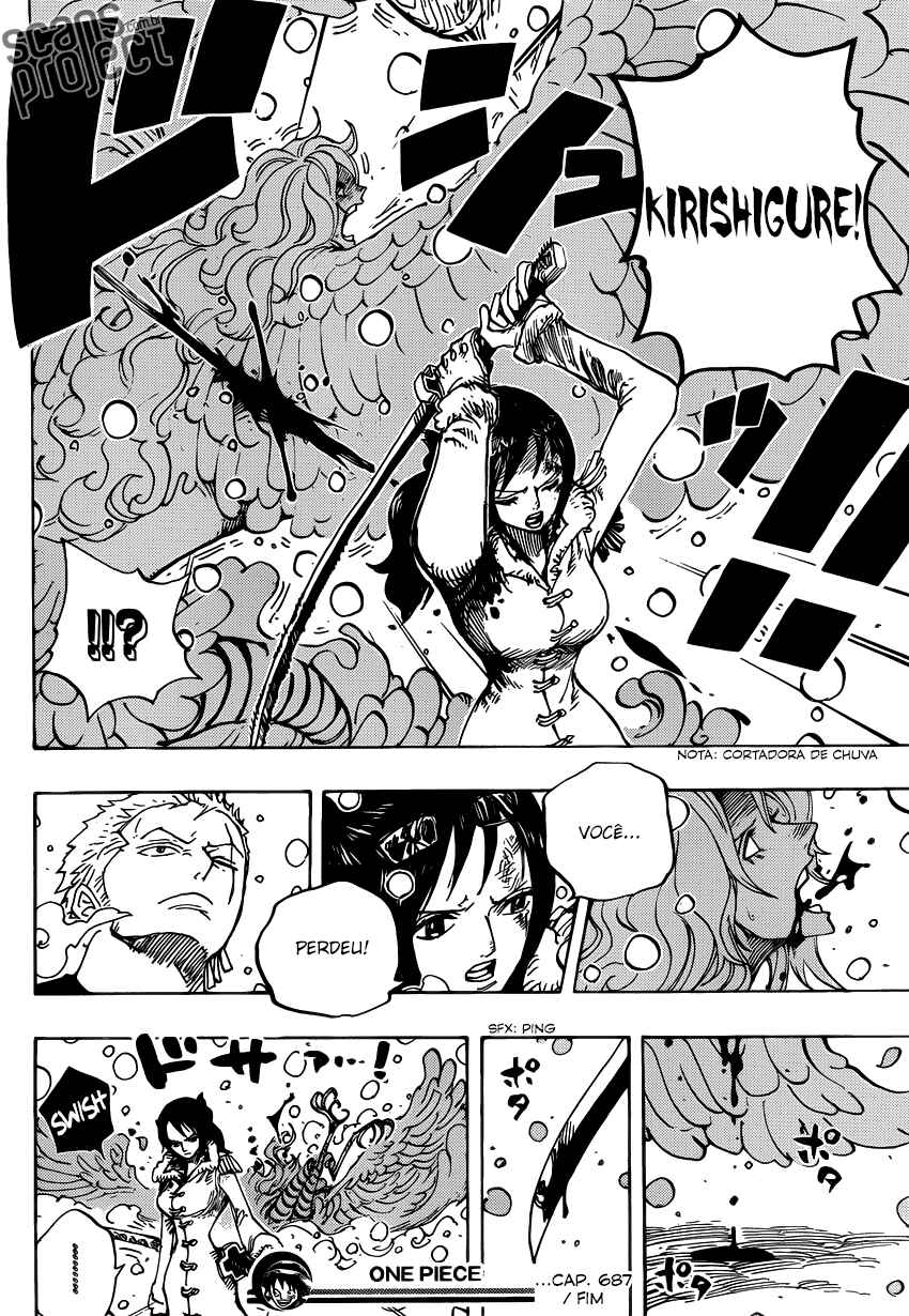 One Piece capítulo 687 página 18