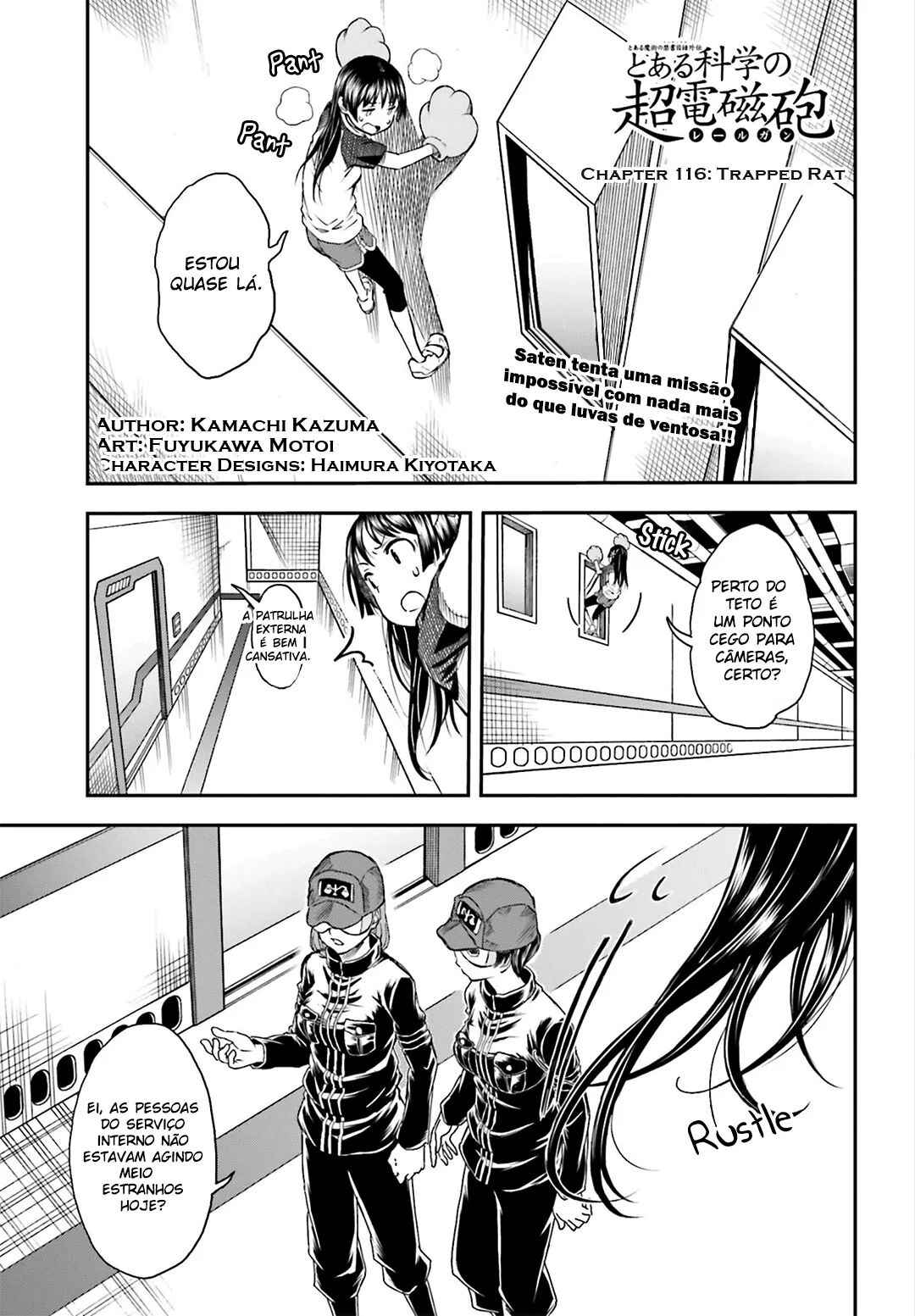 Toaru Majutsu no Index Gaiden: Toaru Kagaku no Railgun capítulo 116 página 2