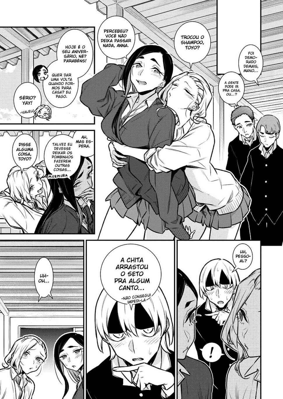 Yancha Gal no Anjou-san capítulo 129 página 8