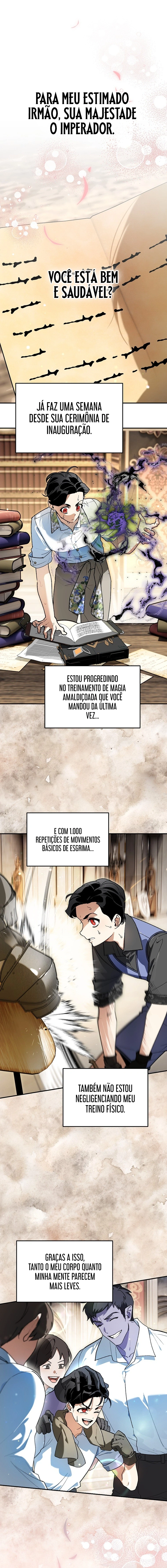 Eu me Tornei o Gênio Bastardo de um Nobre Clã Sombrio capítulo 47 página 2