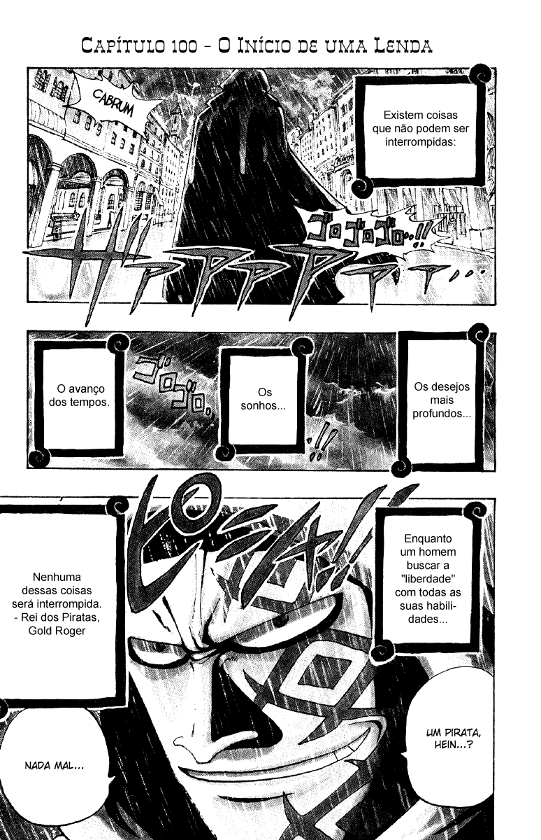 One Piece capítulo 100 página 3