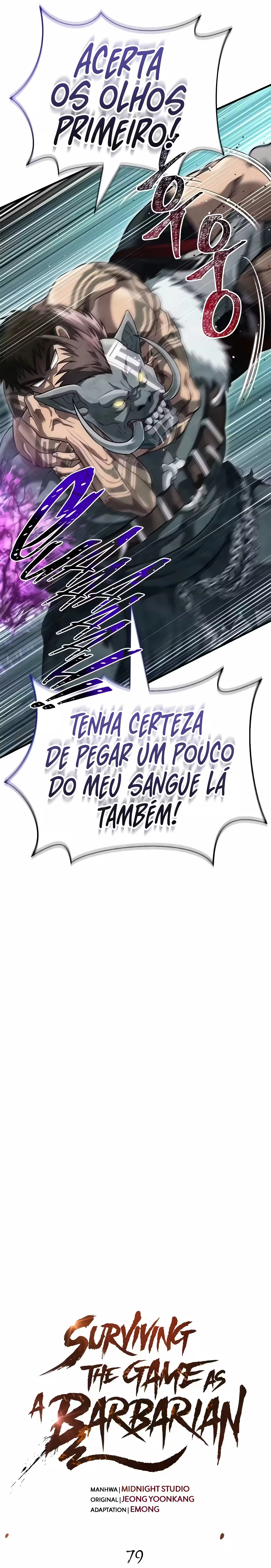 Sobrevivendo no Jogo Como um Bárbaro capítulo 79 página 3