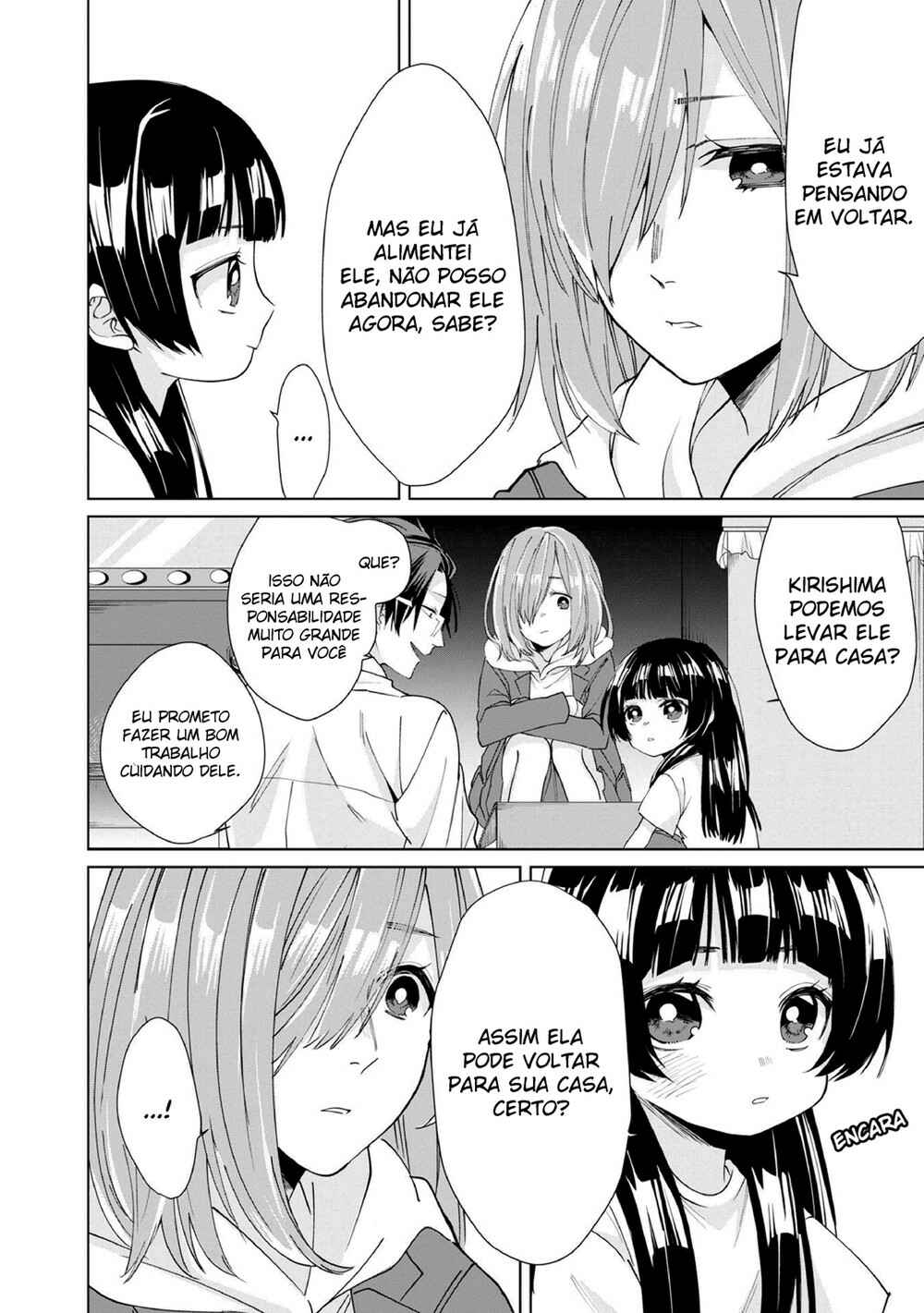 Kumichou Musume to Sewa-gakari capítulo 8 página 7