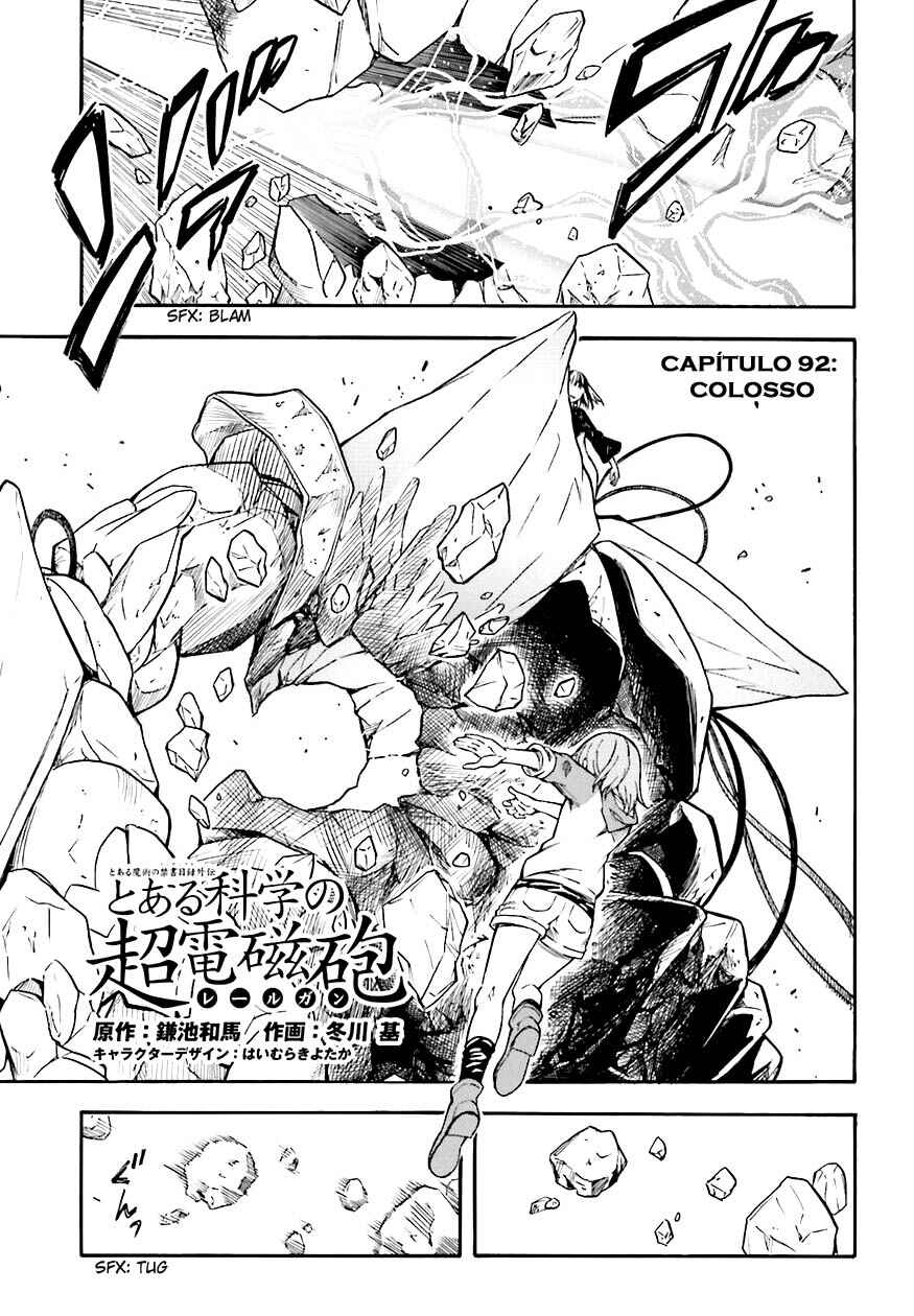 Toaru Majutsu no Index Gaiden: Toaru Kagaku no Railgun capítulo 92 página 1